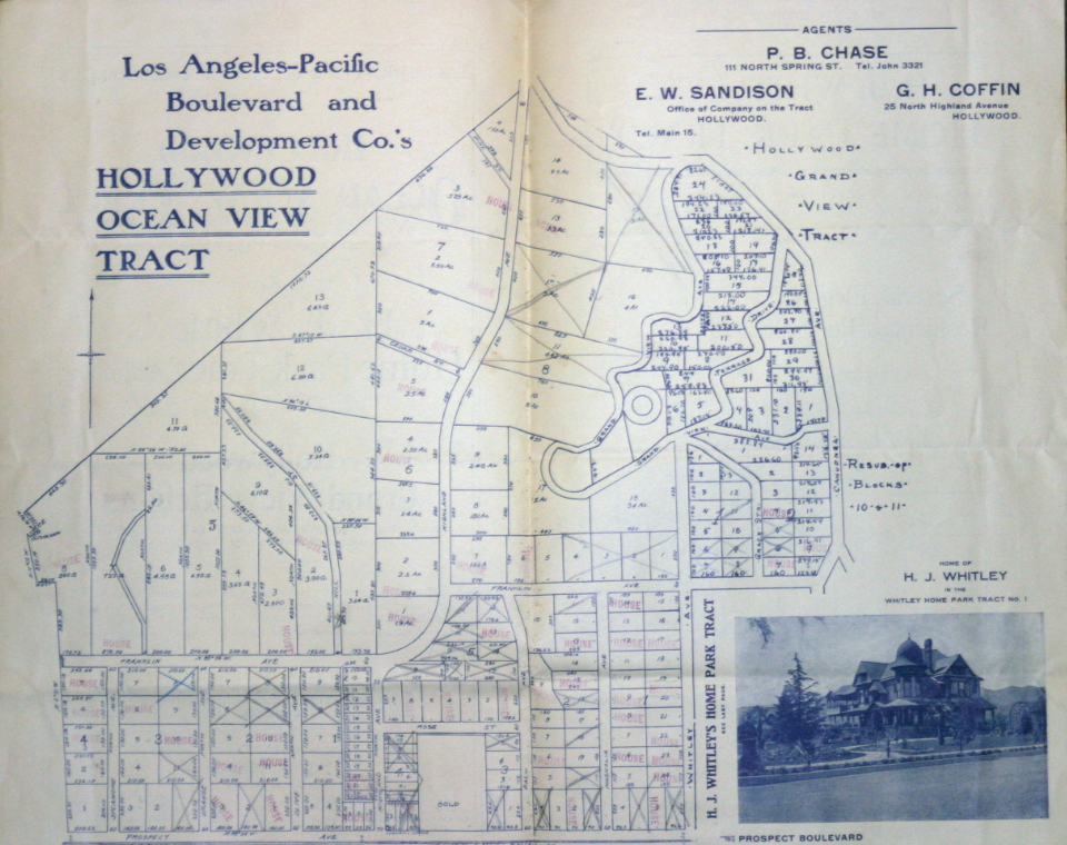 480 acres Whitley made an agreement to purchase from EC Hurd in 1886